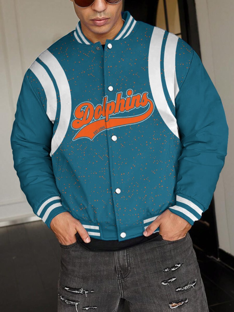 Miami Dolphins Varsity Jacket