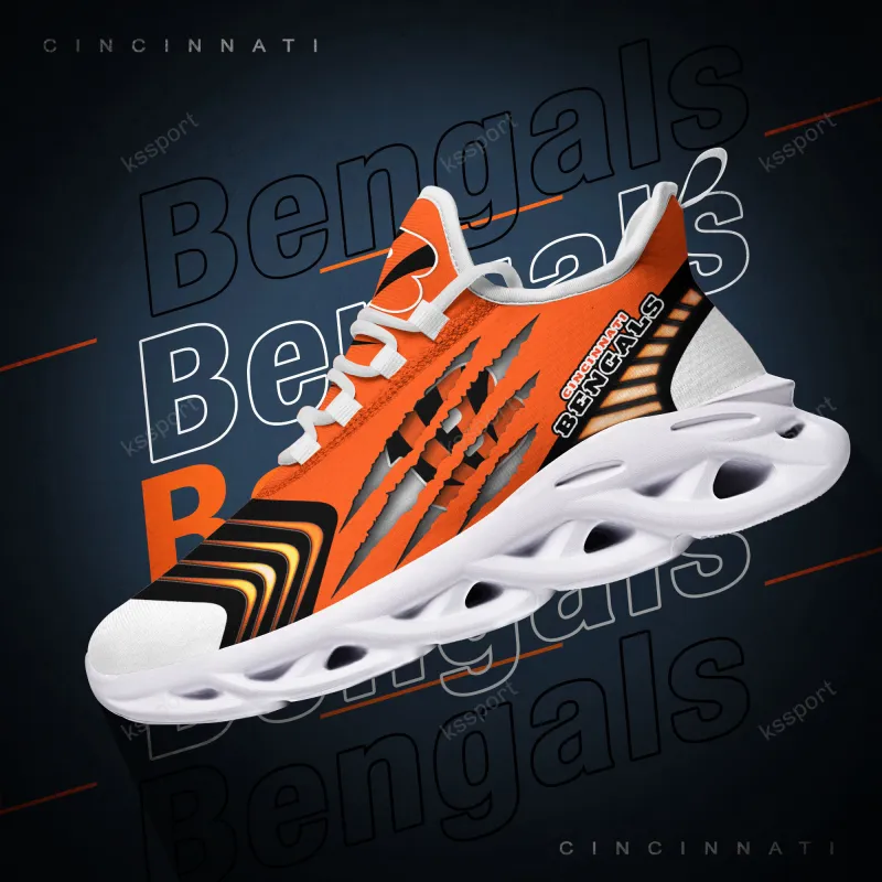 Cincinnati Bengals Yezy Running Sneakers