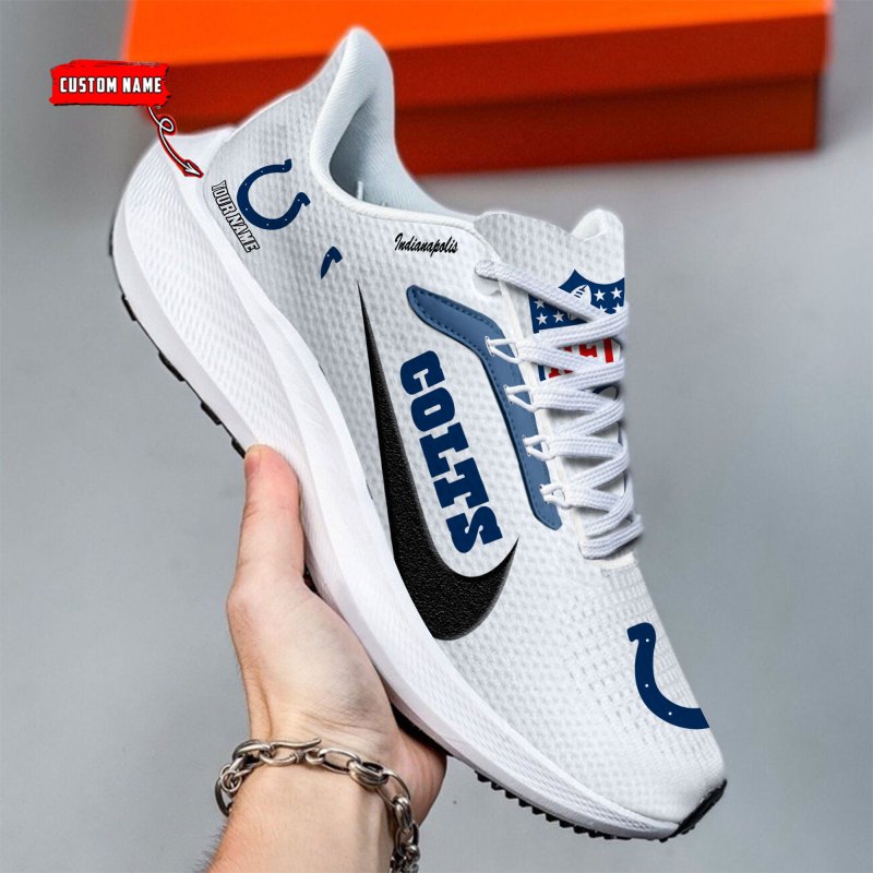 Indianapolis Colts Lightweight Patch Decor Running Shoes