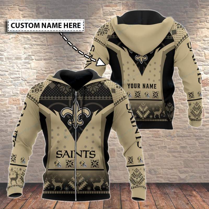 New Orleans Saints Personalized Hoodie