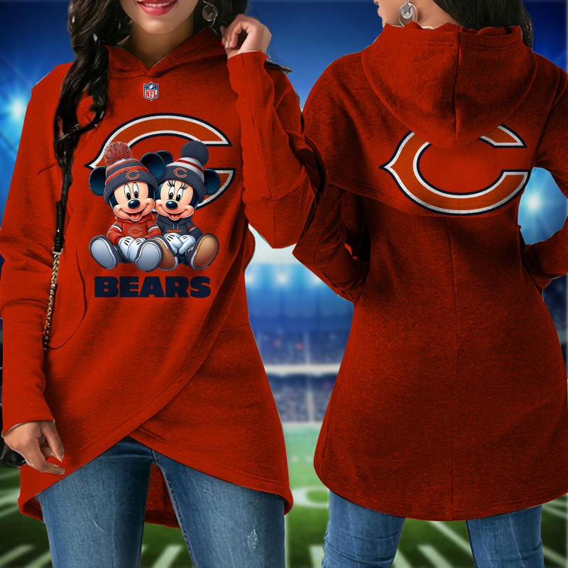 Chicago Bears Irregular Hoodie