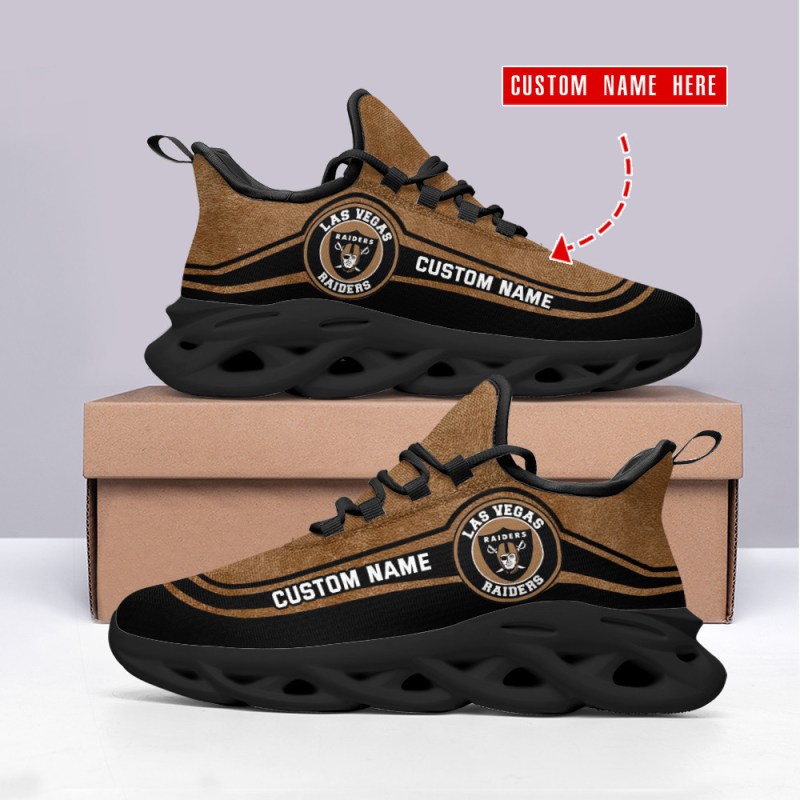 Las Vegas Raiders Sneakers Back View