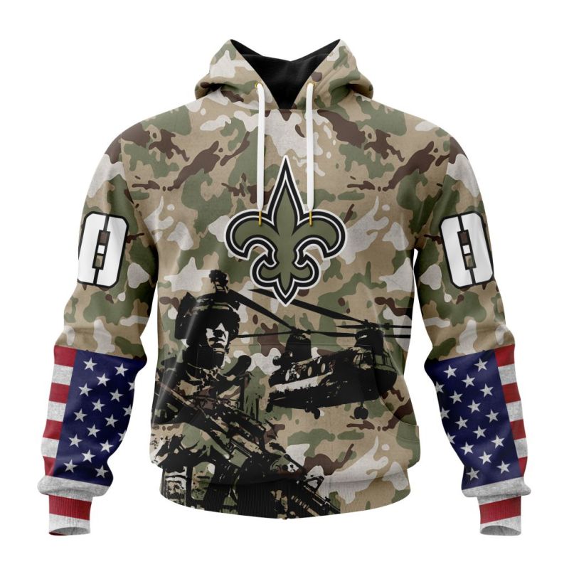 New Orleans Saints Hoodie Front