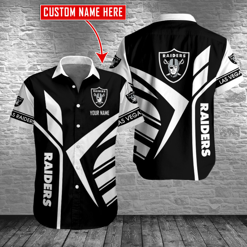 Sizing Chart for Las Vegas Raiders Personalized Button Shirt BB629