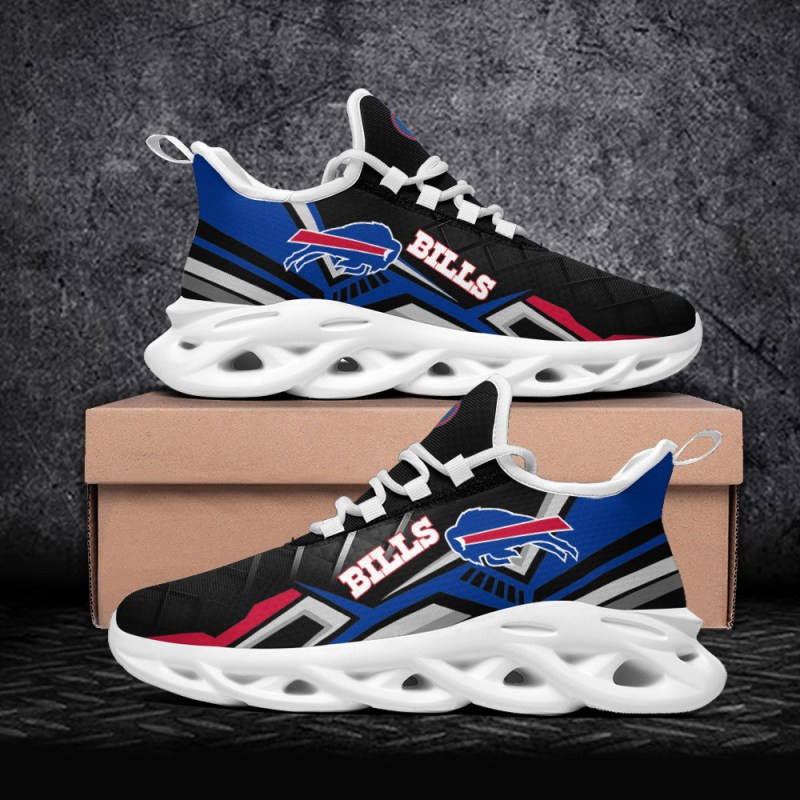 Buffalo Bills Yezy Running Sneakers Top View