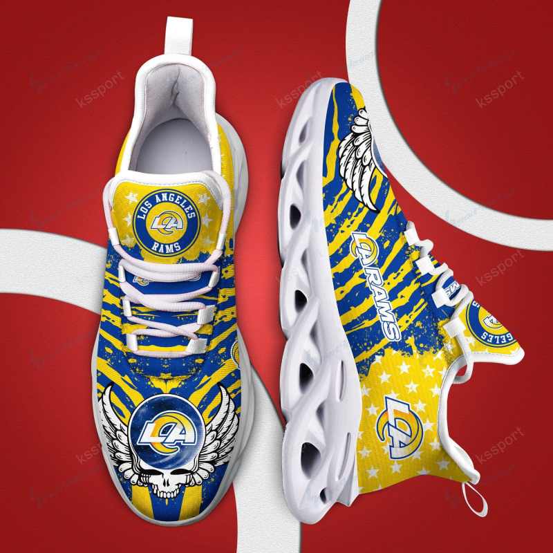 Los Angeles Rams Yezy Running Sneakers