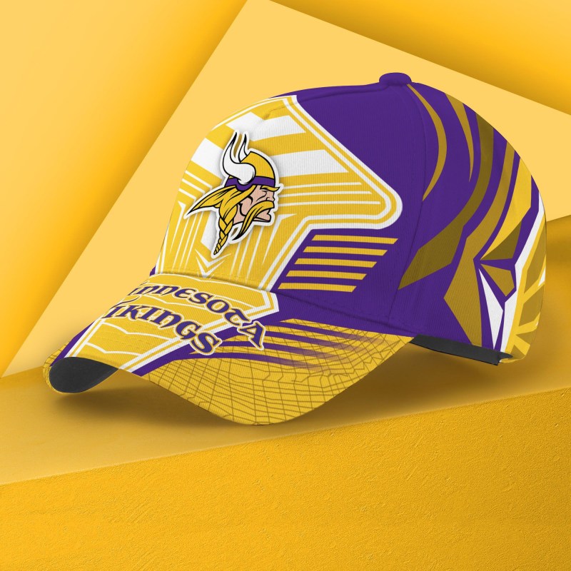 Minnesota Vikings Classic Cap Side View