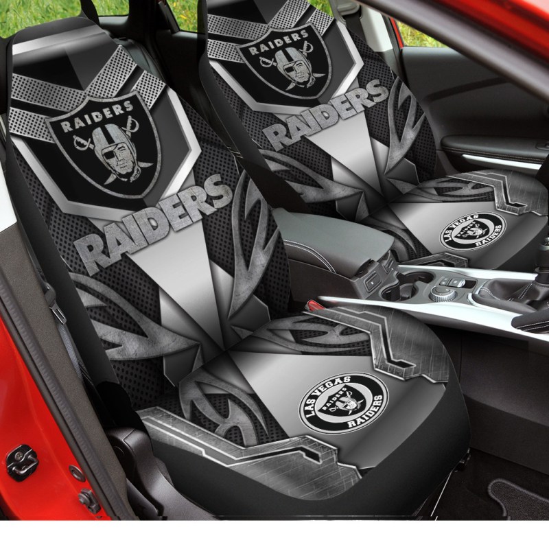 Las Vegas Raiders Car Seat Covers