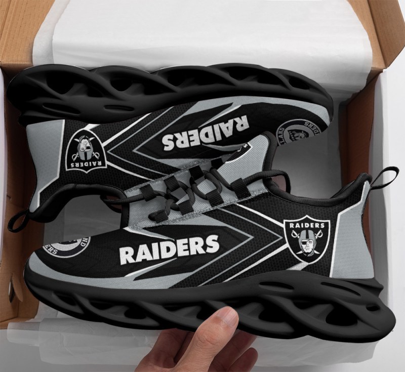 Las Vegas Raiders Yezy Running Sneakers 855 Image 4
