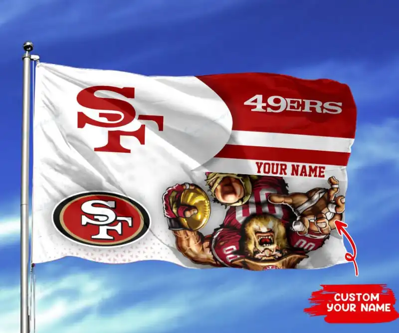 San Francisco 49ers Personalized Flag