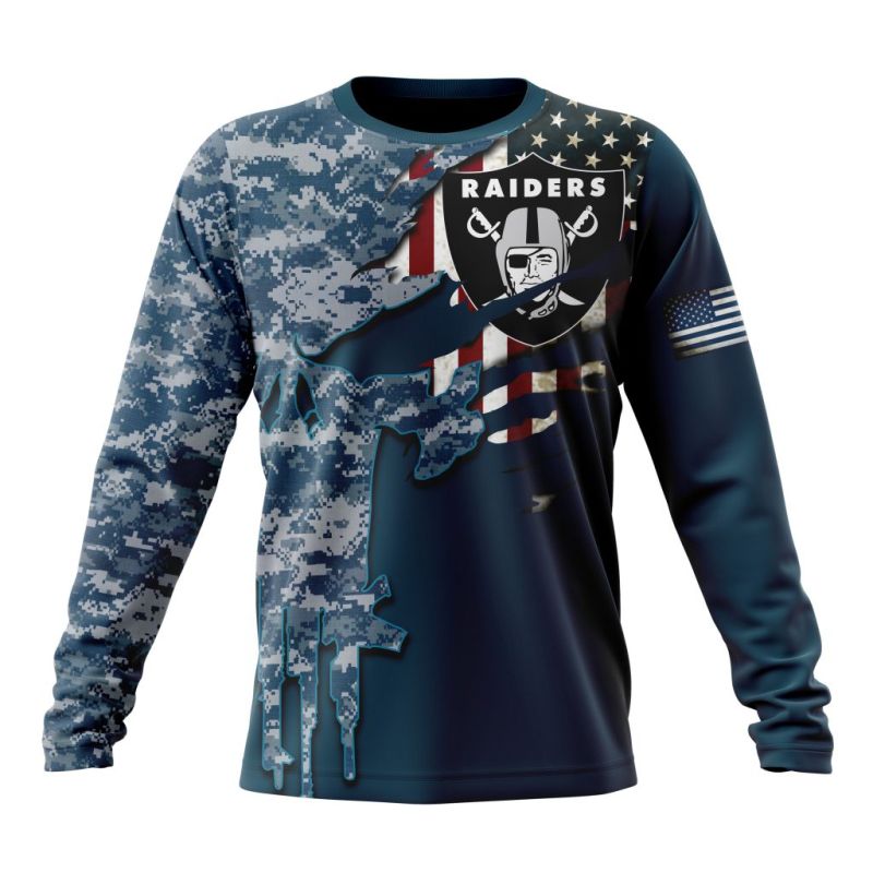 Las Vegas Raiders Long Sleeve Front