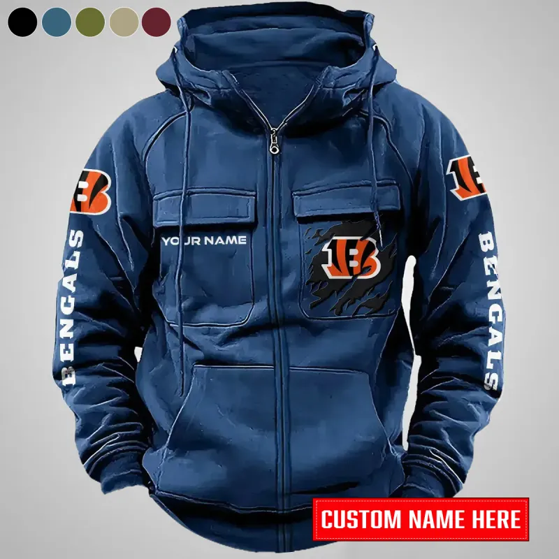 Cincinnati Bengals Navy Hoodie