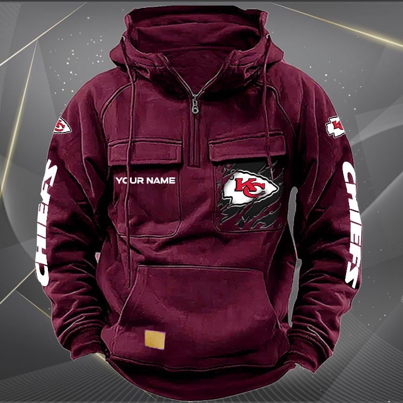 Kansas City Chiefs Hoodie Back View