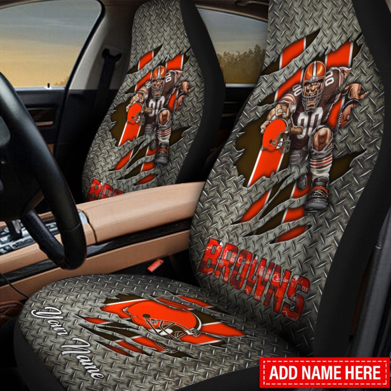 Cleveland Browns Car Seat Covers