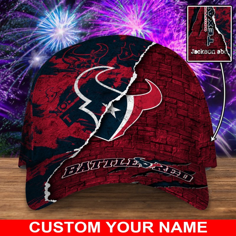Houston Texans Personalized Classic Cap