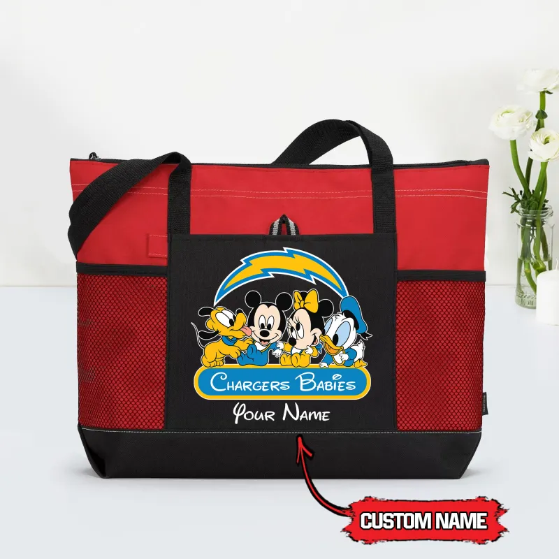 Los Angeles Chargers Tote Bag 6