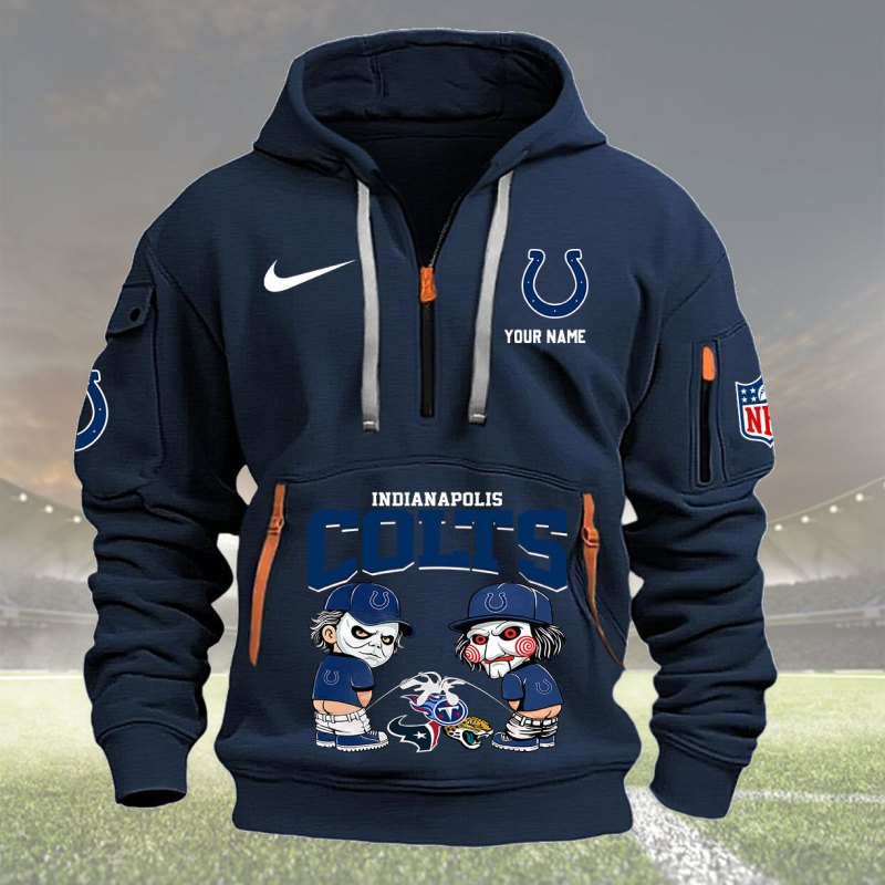Navy Indianapolis Colts Hoodie
