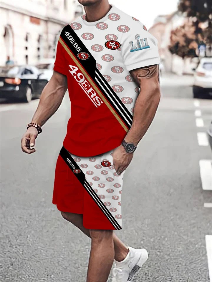 San Francisco 49ers T-shirt and Shorts