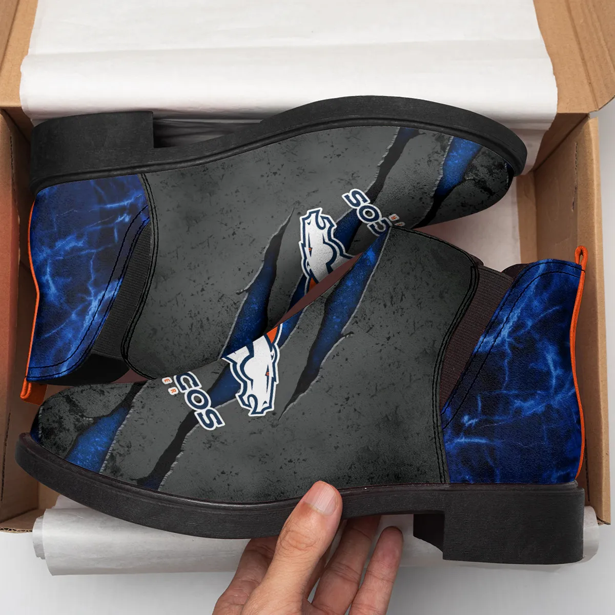 Denver Broncos Fashion Boots Style