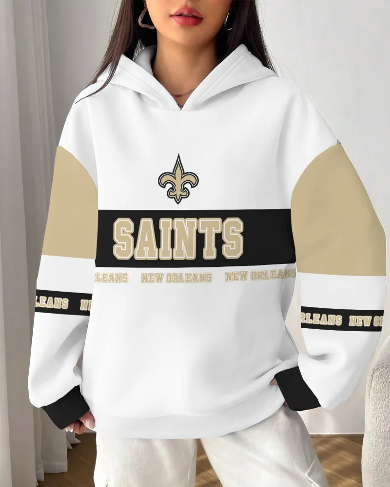 New Orleans Saints Hoodie Detail