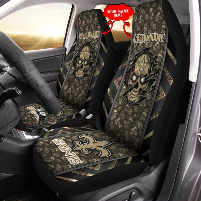 New Orleans Saints Personalized Car Seat Covers