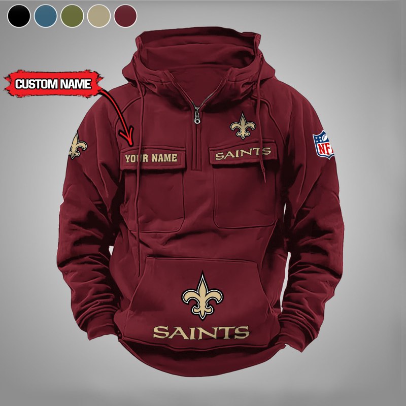 New Orleans Saints Hoodie Red