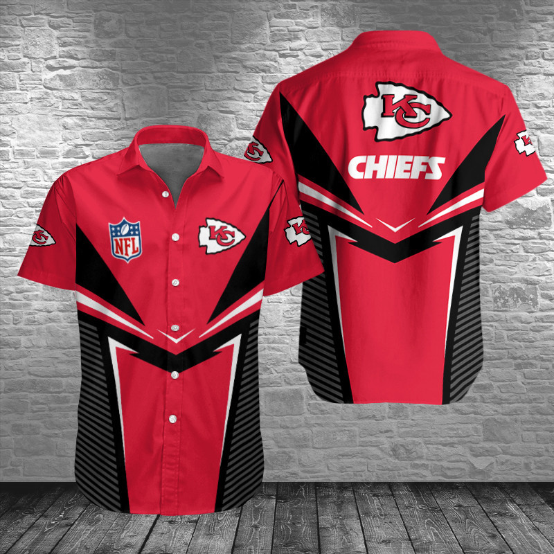 Sizing Chart for Kansas City Chiefs Button Shirt