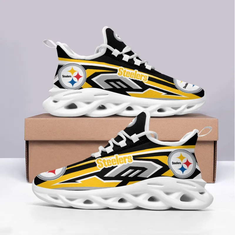 Pittsburgh Steelers Yezy Running Sneakers - View 2