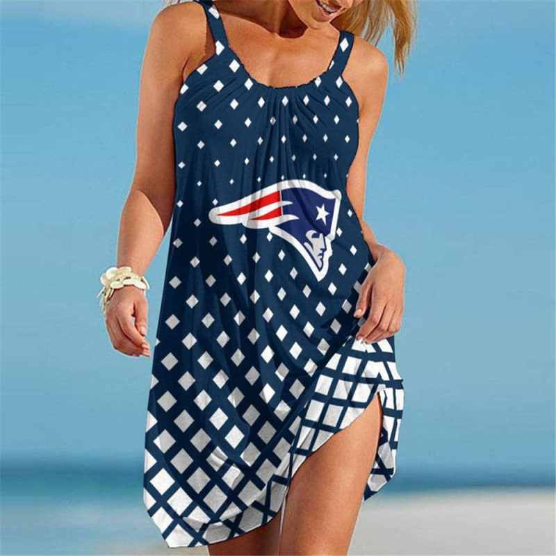 New England Patriots Beach Dress