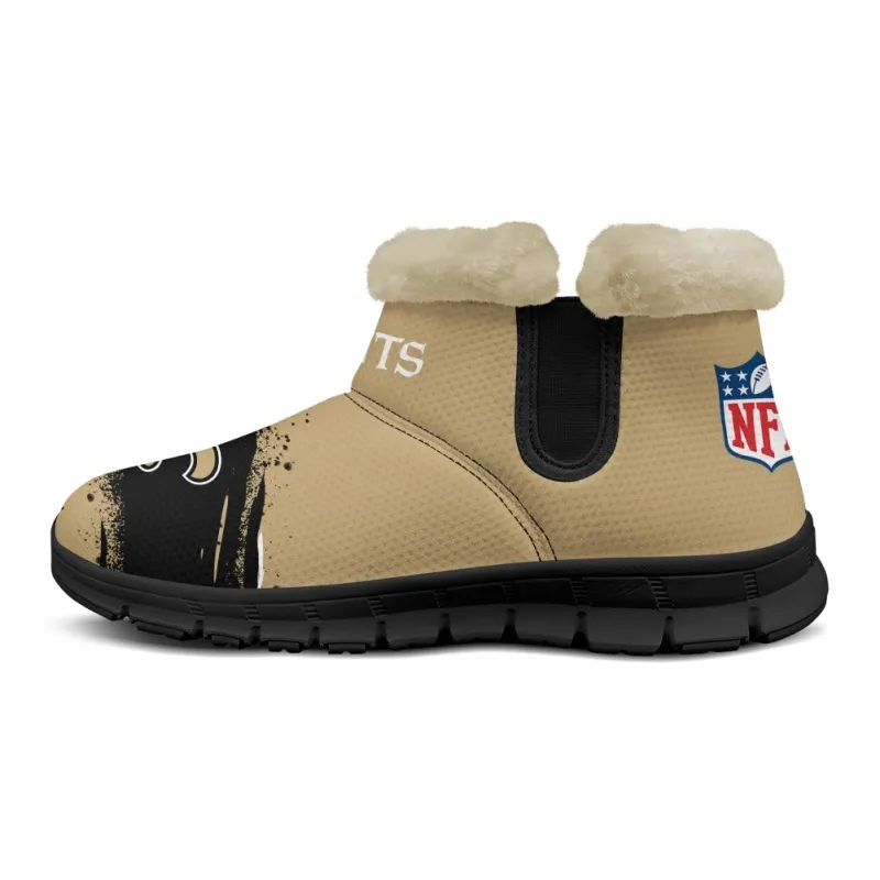 New Orleans Saints Comfy Winter Snow Boots