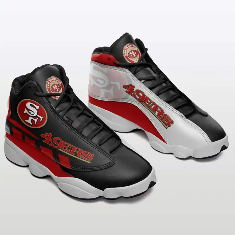 San Francisco 49ers Air JD13 Sneakers