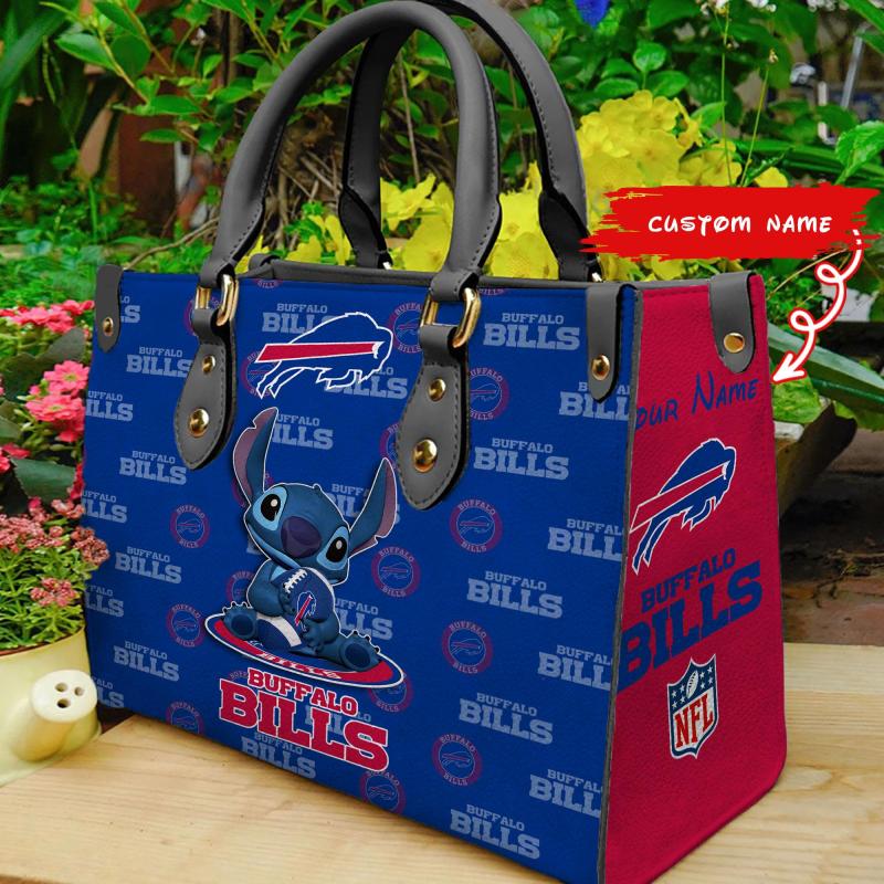 Buffalo Bills Leather Hand Bag