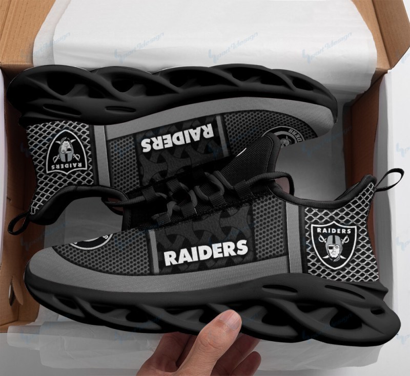 Las Vegas Raiders Yezy Running Sneakers 3