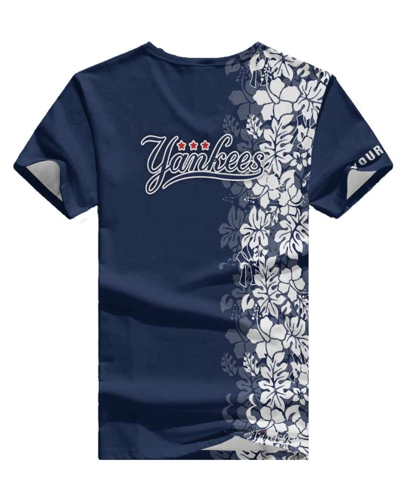 New York Yankees V-neck T-shirt Image 2