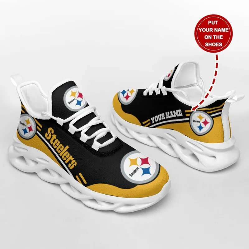 Pittsburgh Steelers Personalized Yezy Running Sneakers