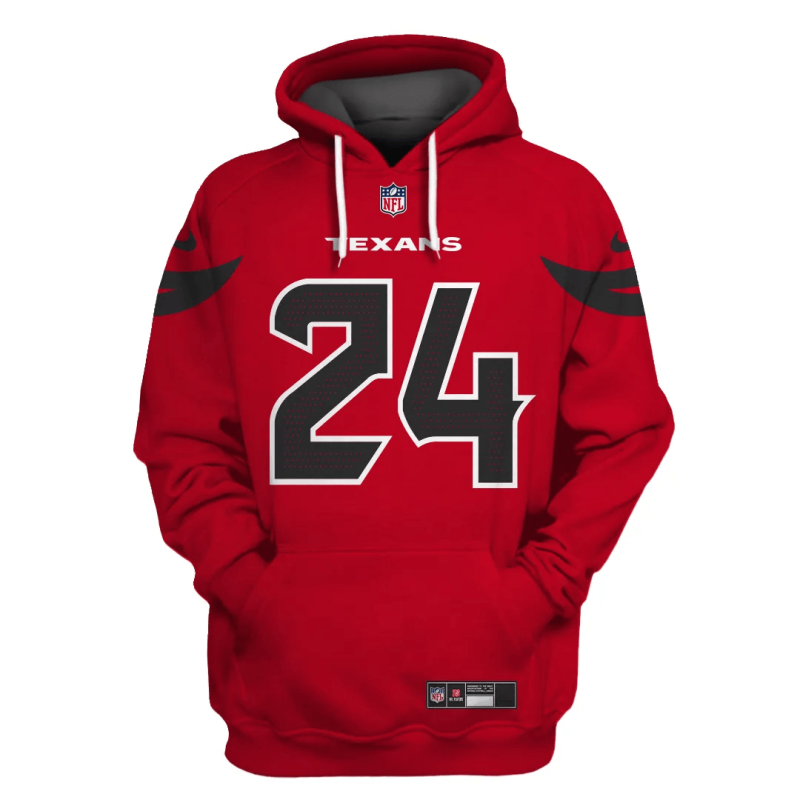 Houston Texans Hoodie Back View