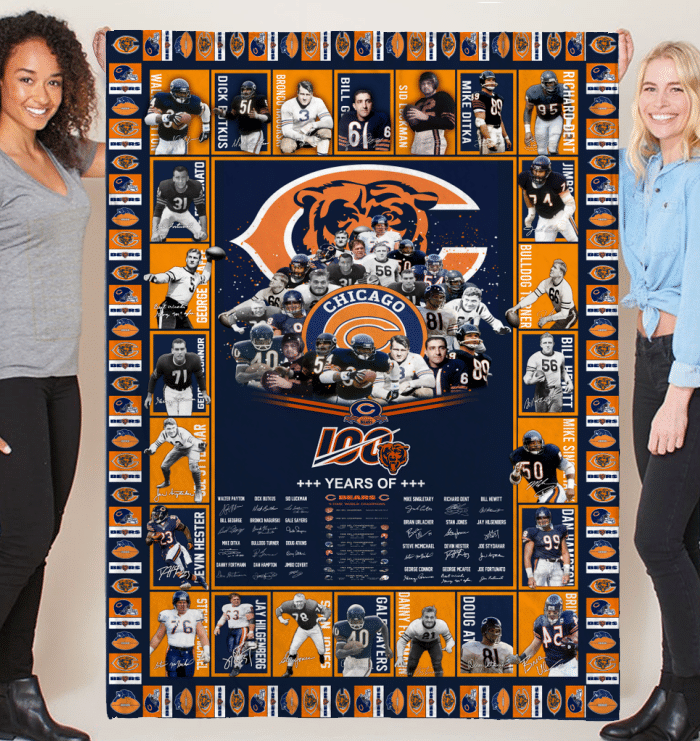 Chicago Bears Blanket