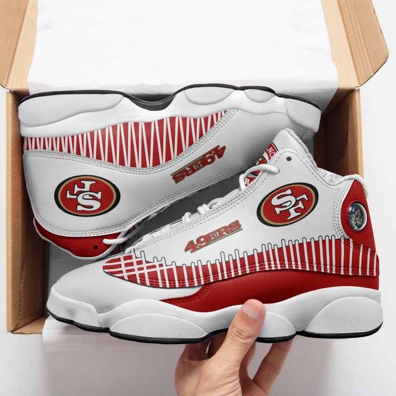 San Francisco 49ers Air JD13 Sneakers