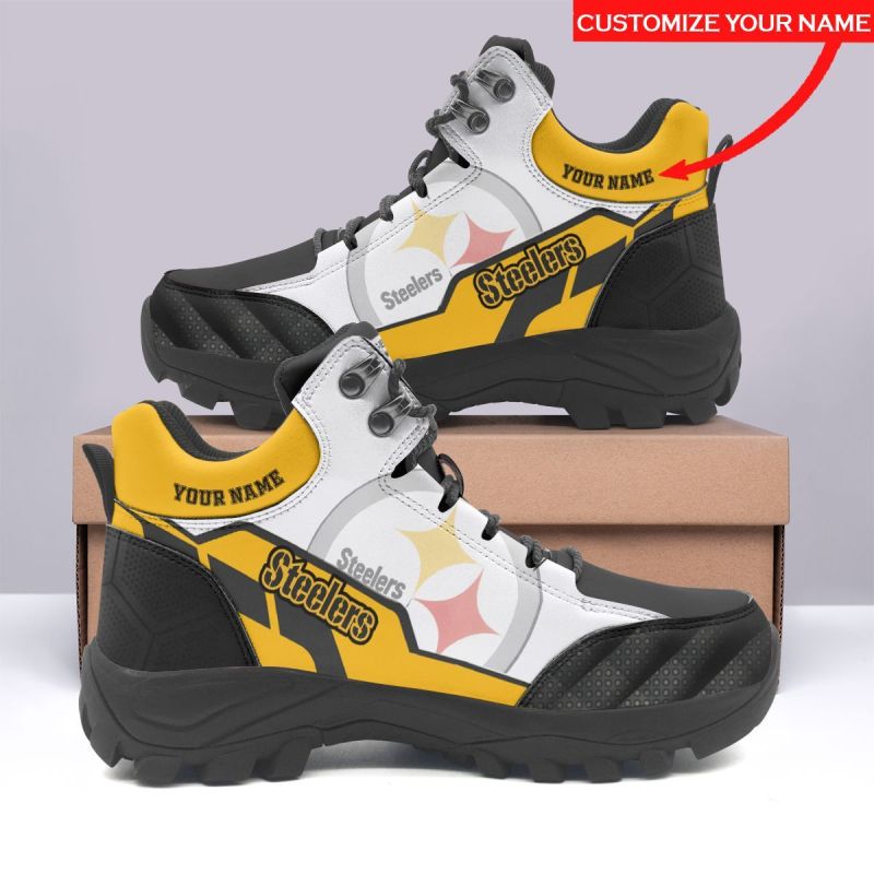 Pittsburgh Steelers Personalized Hiking Shoes