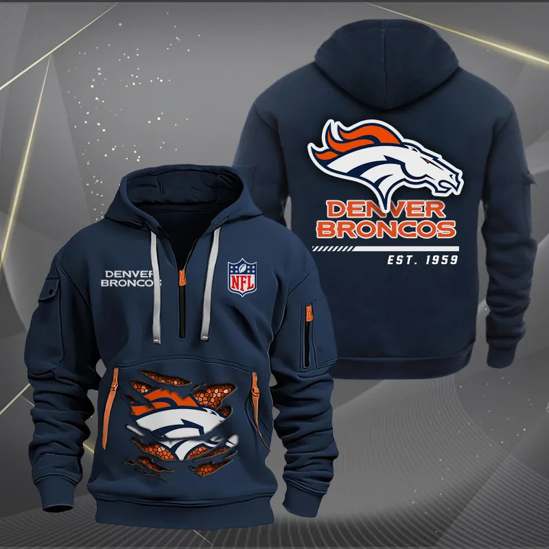 Denver Broncos Hoodie Detail