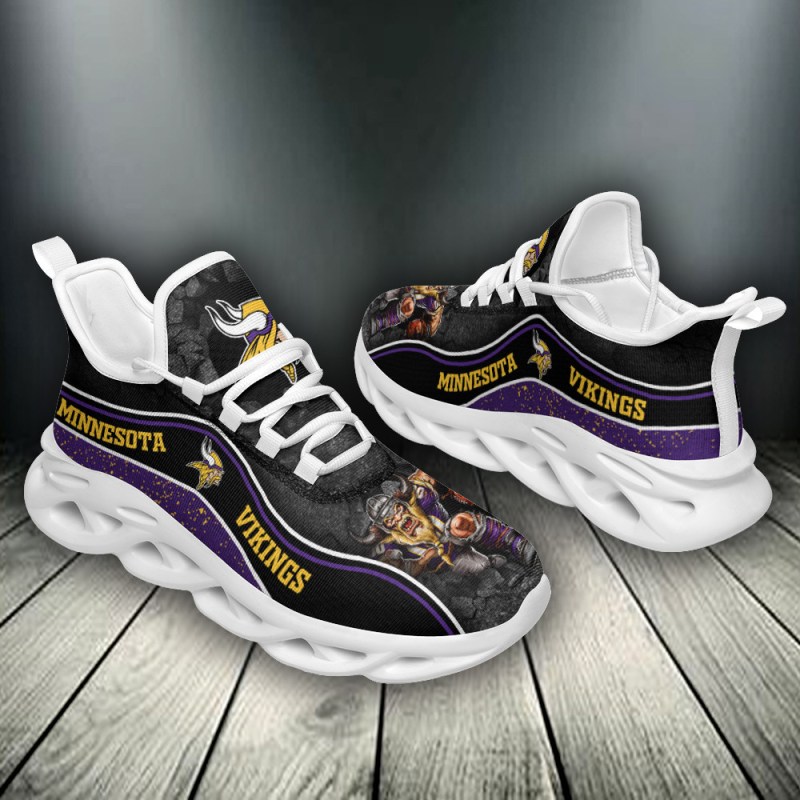 Minnesota Vikings Yezy Running Sneakers