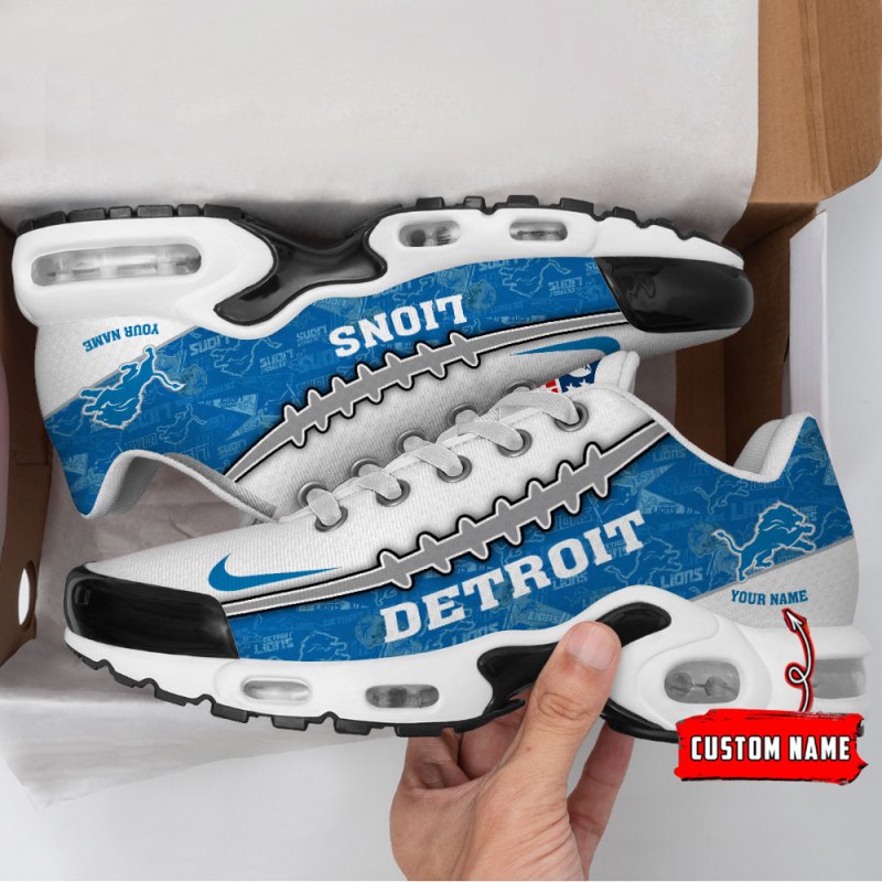 Detroit Lions T-N Youth Sneakers Image 2