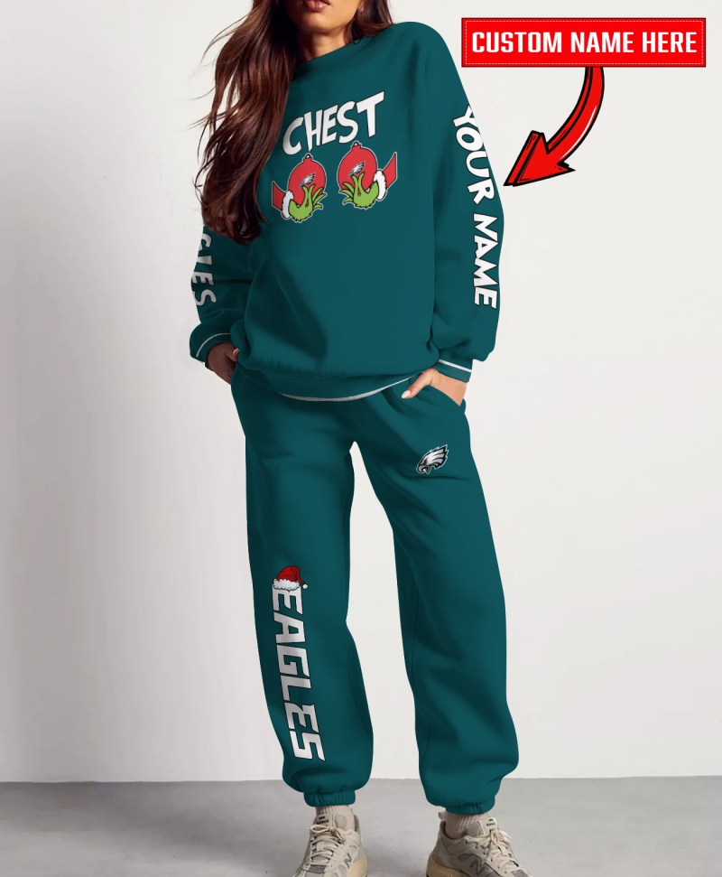 Philadelphia Eagles Sweatshirt and Sweatpants Christmas Collection