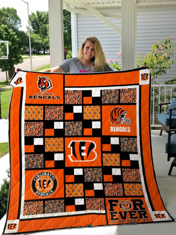 Cincinnati Bengals Premium Quilt