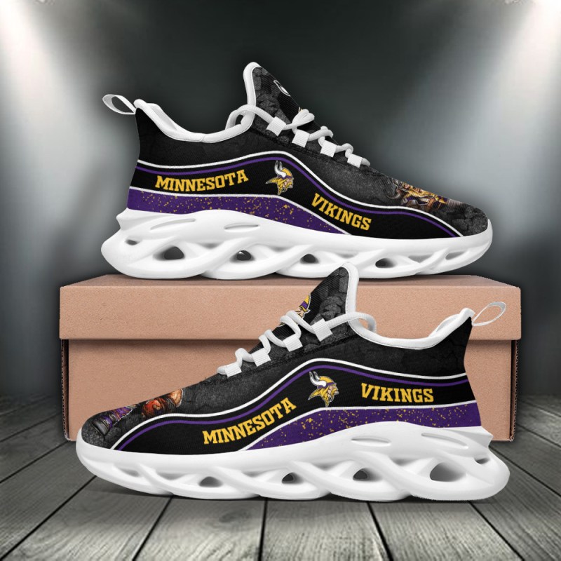 Minnesota Vikings Yezy Running Sneakers