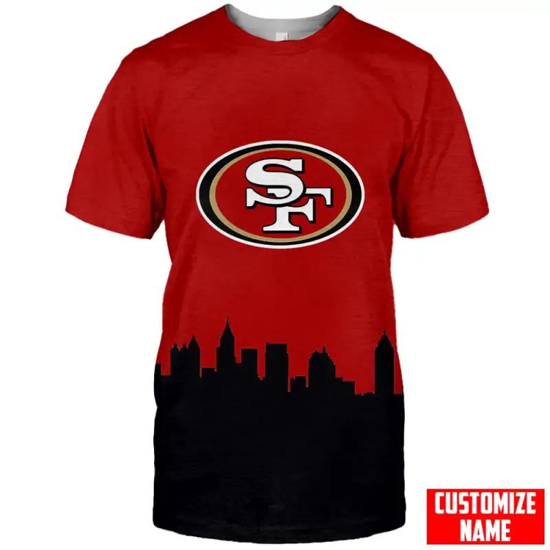 San Francisco 49ers Personalized T-Shirt 1