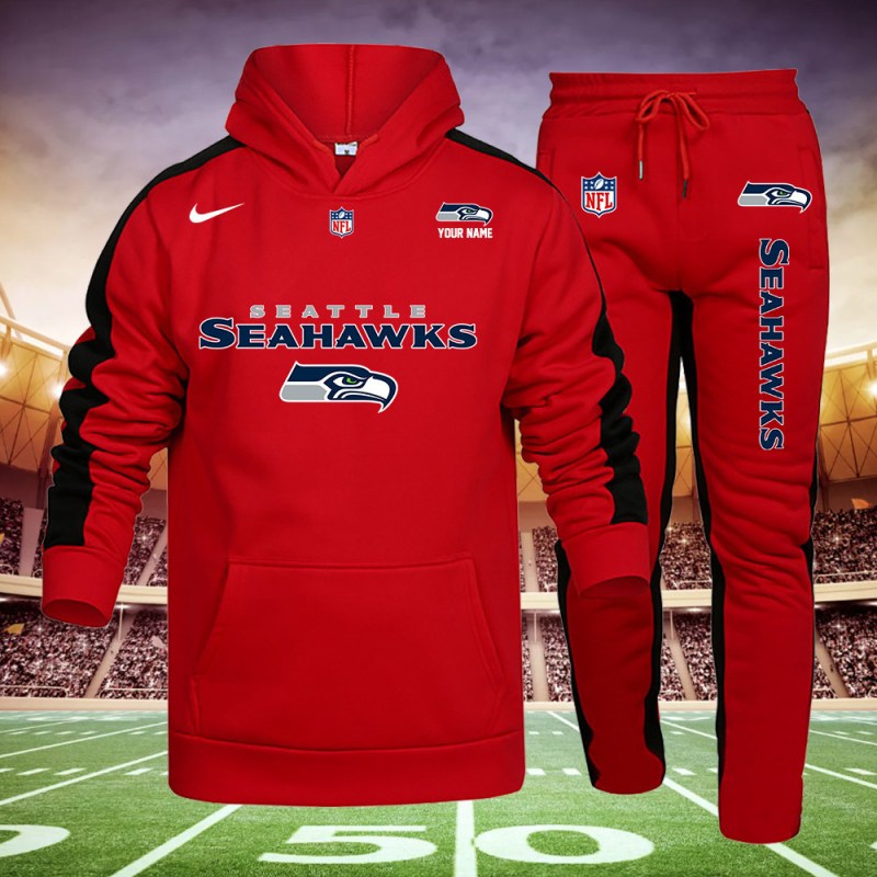 Seattle Seahawks Custom Hoodie Set