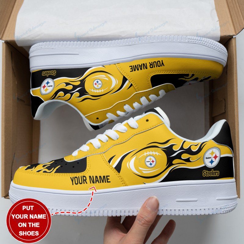 Pittsburgh Steelers Personalized AF1 Shoes