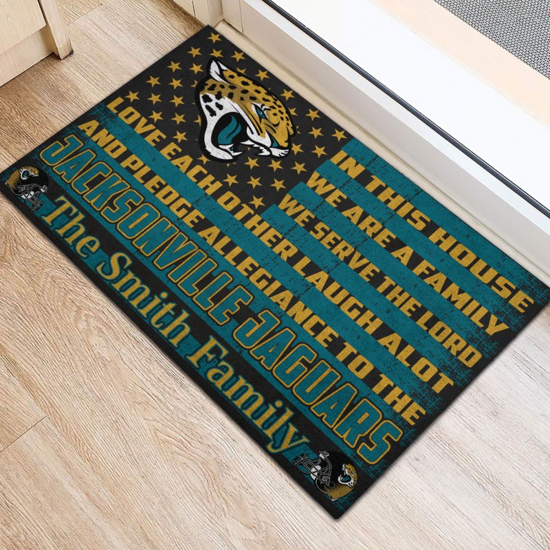Jacksonville Jaguars Doormat Design