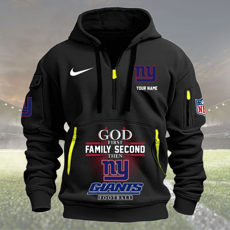Black New York Giants Hoodie